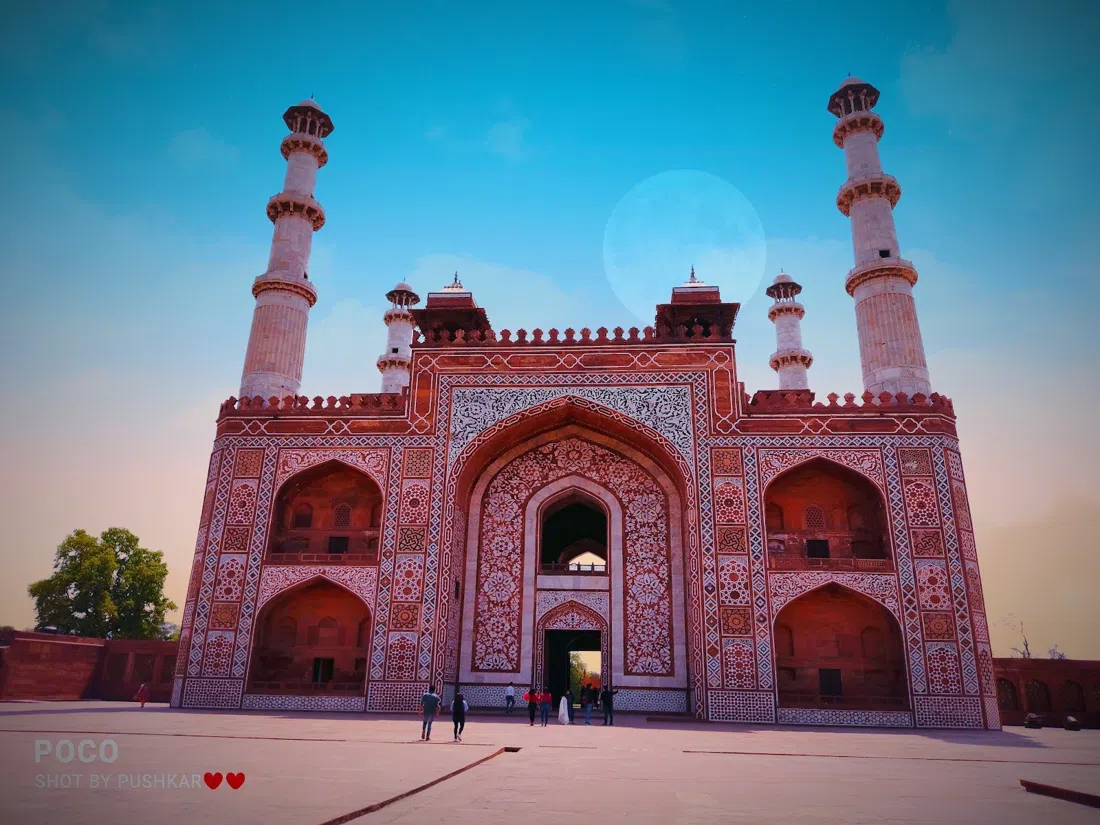 Akbar's Tomb, Sikandra, Agra