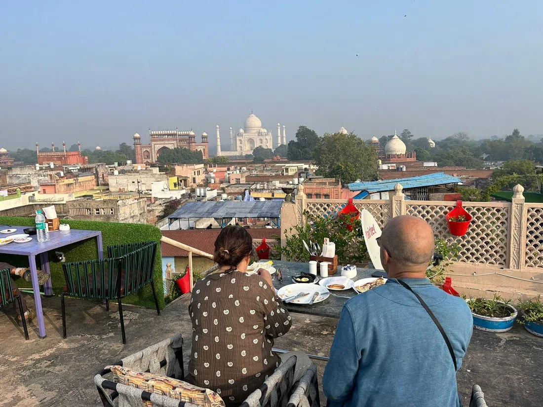 Chia Taj View Cafe, Agra