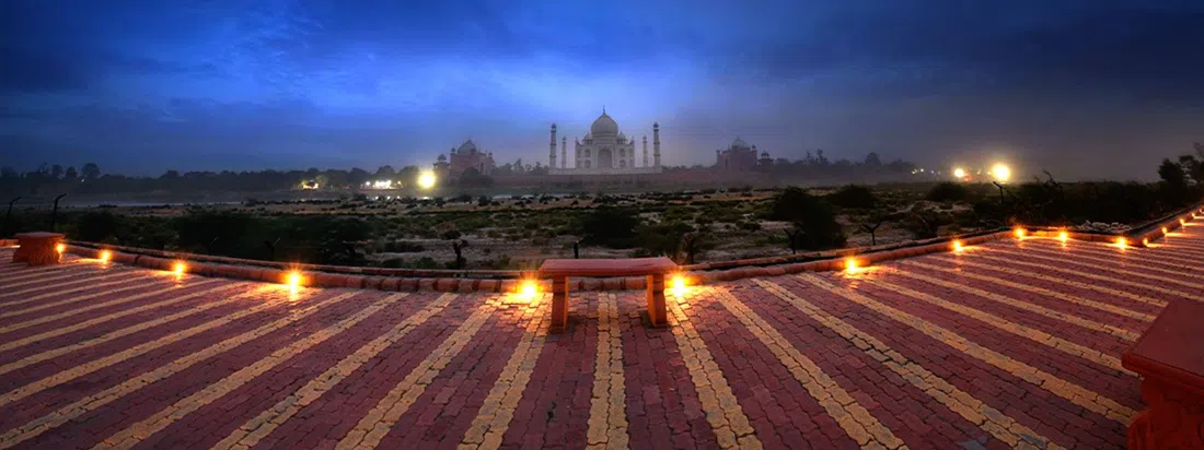 Taj View Point (A.D.A. Riverfront Viewpoint), Agra